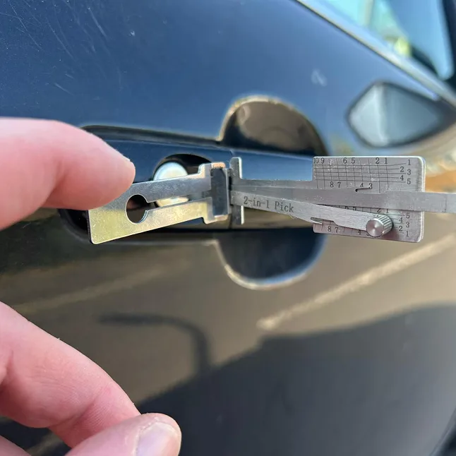 Locked your keys inside of your car?